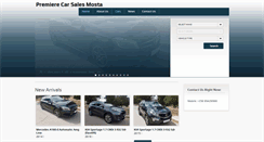 Desktop Screenshot of premierecarsales.com